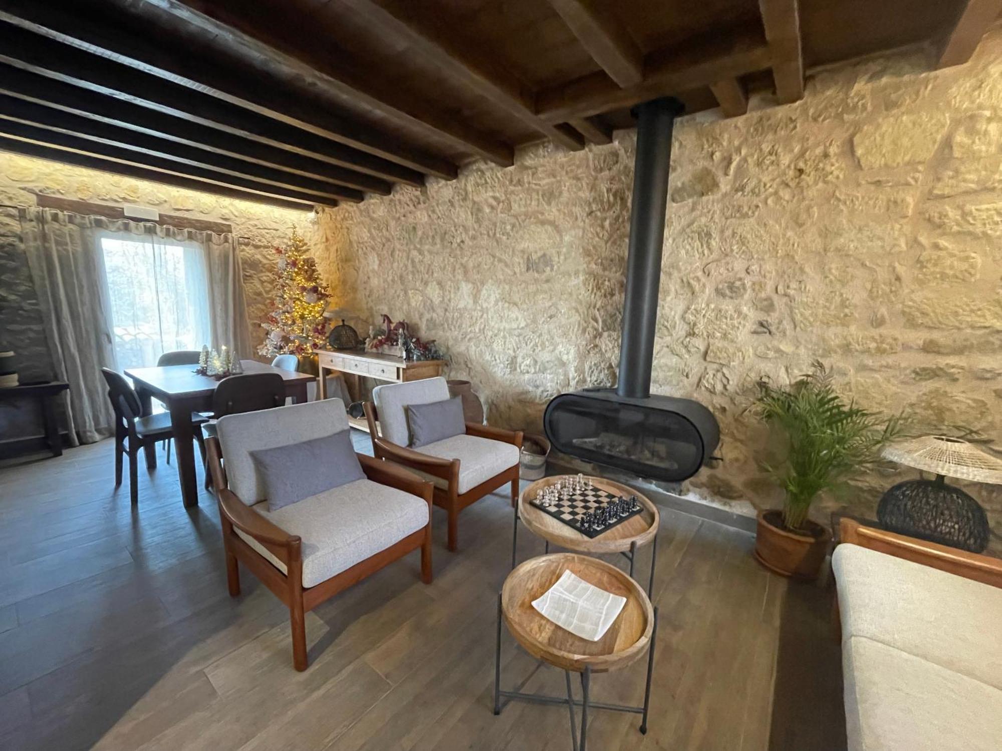 La Casa Del Cantero Pinilla del Valle Eksteriør bilde