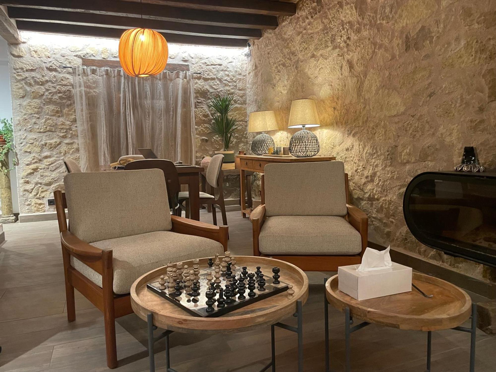 La Casa Del Cantero Pinilla del Valle Eksteriør bilde