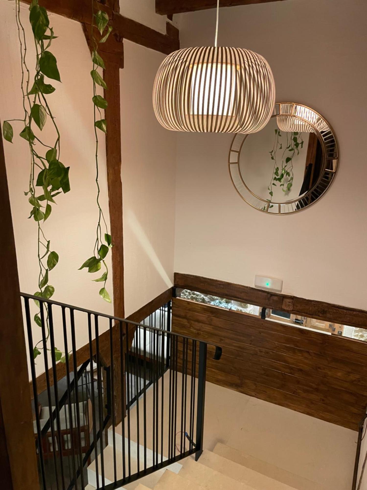 La Casa Del Cantero Pinilla del Valle Eksteriør bilde
