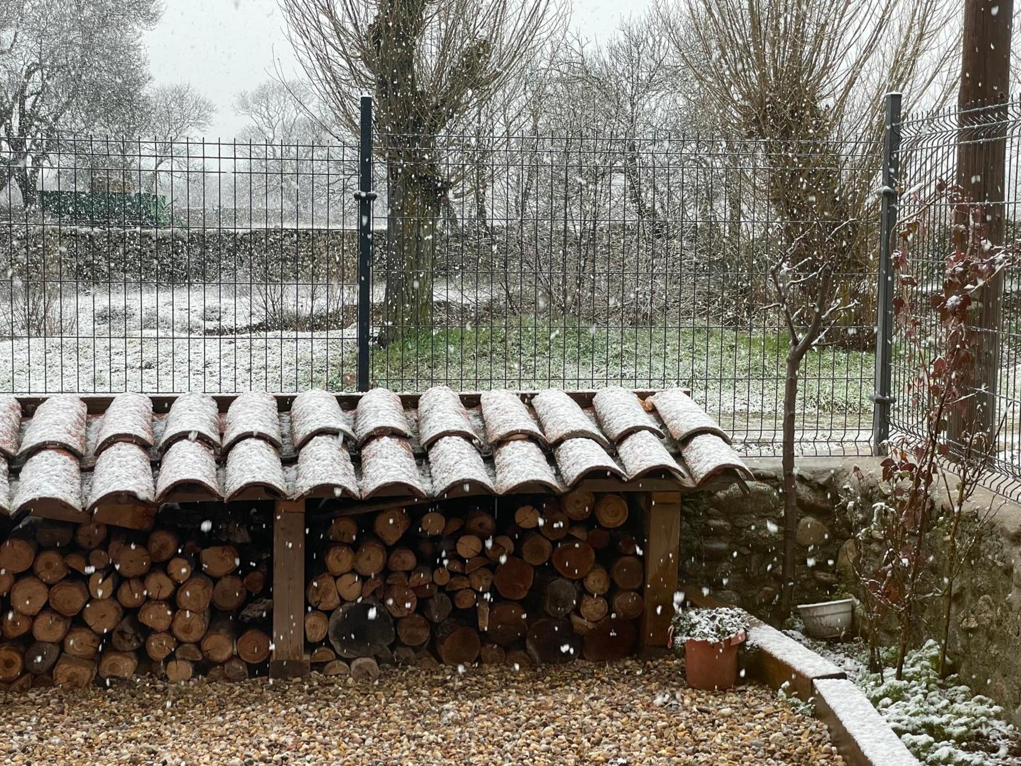 La Casa Del Cantero Pinilla del Valle Eksteriør bilde